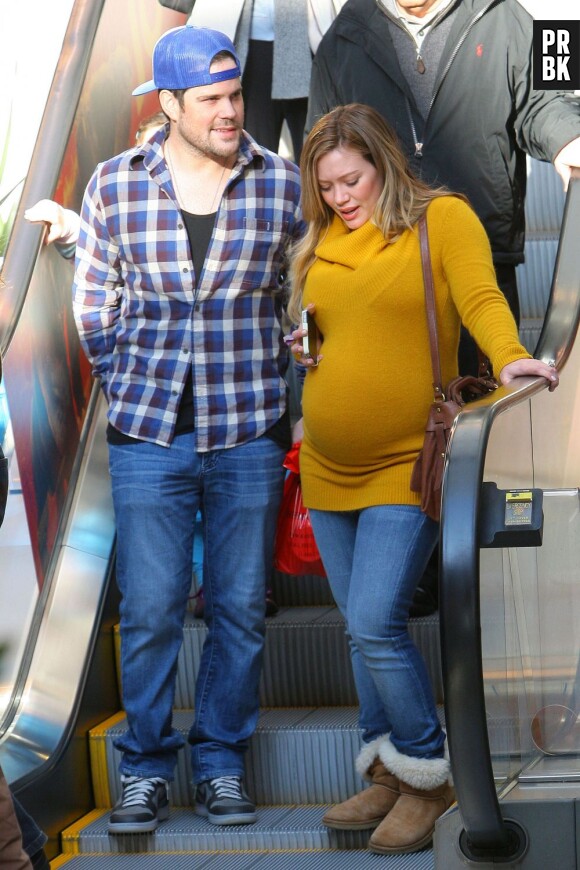 Hilary Duff et son marie Mike Comrie