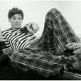 Louis en pyjama dans les coulisses de la tournée