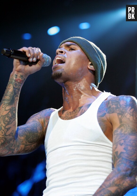 Chris Brown se dechaine sur scène
