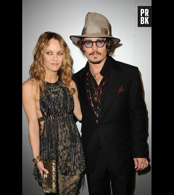 Johnny Depp et sa compagne Vanessa Paradis, un couple glamour