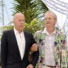 Bill Murray et Bruce Willis en promo pour Moonrise Kingdom
