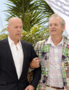 Bill Murray et Bruce Willis en promo pour Moonrise Kingdom