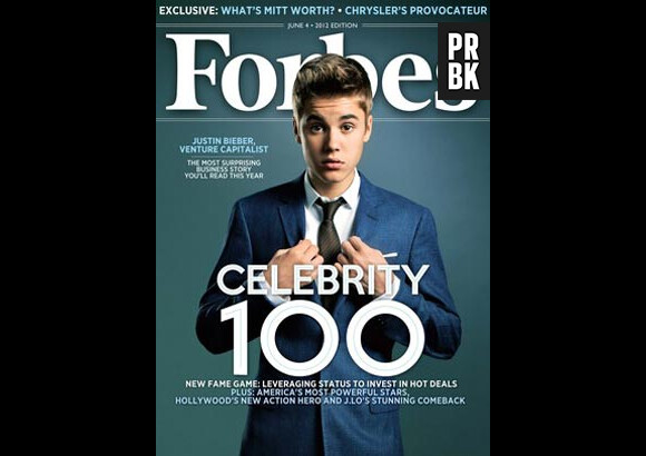 Justin Bieber, troisième célébrité la plus puissante pour Forbes !