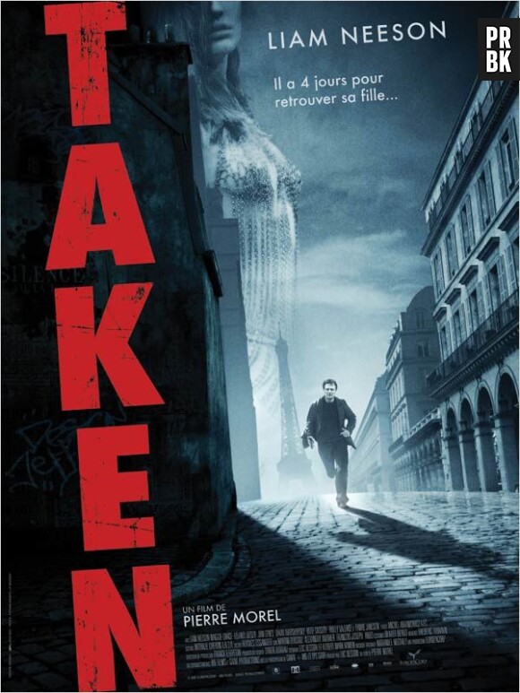 L'affiche de Taken sorti en 2008