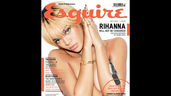 Rihanna en mode exhib' : topless pour le magazine Esquire ! (PHOTO)