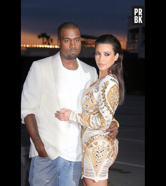 Kim Kardashian et Kanye West trop mignons