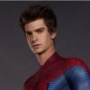 Andrew Garfield et son costume de Spider-Man