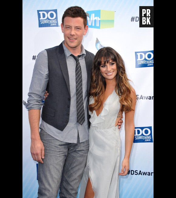 Lea Michele et Cory Monteith lors des Do Something Awards 2012