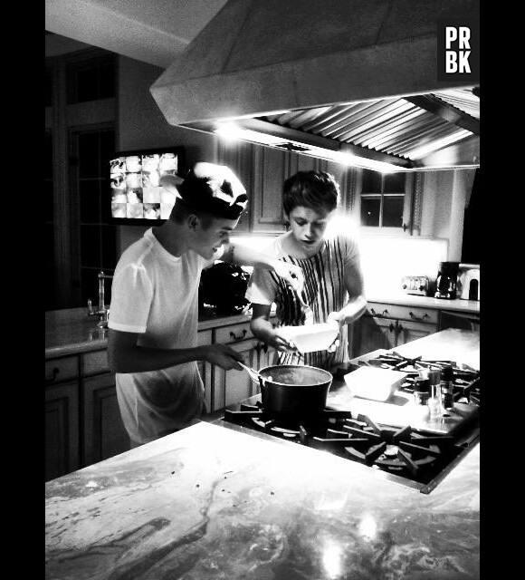 Justin Bieber cuisine avec Niall Horan après les MTV VMA !