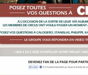 Posez vos questions au groupe sur Facebook