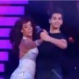 Amel Bent et Christophe Licata lors du premier prime de Danse avec les Stars 3 !