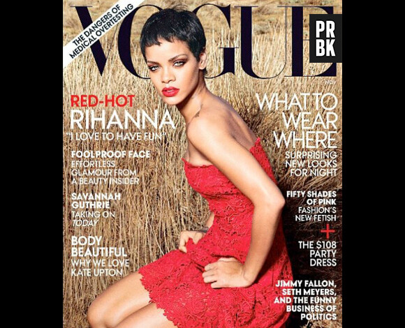 Couverture très sexy de Rihanna pour Vogue