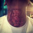 Chris Brown : Un nouveau tatouage de lion en plein milieu du cou !