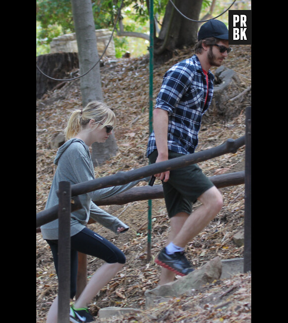 Emma Stone et Andrew Garfield, main dans la main à LA