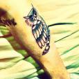 Justin Bieber a choisi de se faire tatouer un hibou !