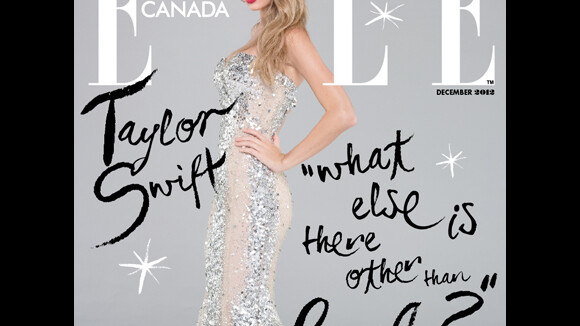 Taylor Swift : mi-princesse mi-femme fatale pour la couv' du magasine Elle Canada (PHOTO)