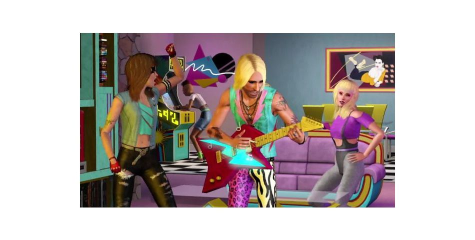Les 80&#039;s et les body moulants n&#039;auront plus aucun secret pour vos Sims !