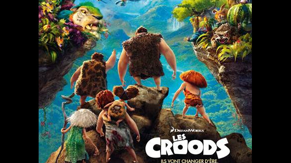 Les Croods : la famille préhistorique la plus drôle du cinéma se dévoile (VIDEO)