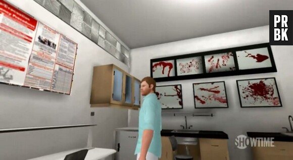 Dexter héros d'un jeu vidéo
