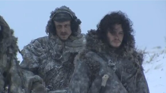 Game of Thrones saison 3 : making-of glacial au-delà du mur