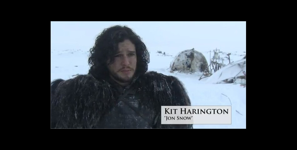 Kit Harington, pas réchauffé sur le tournage de Game of Thrones