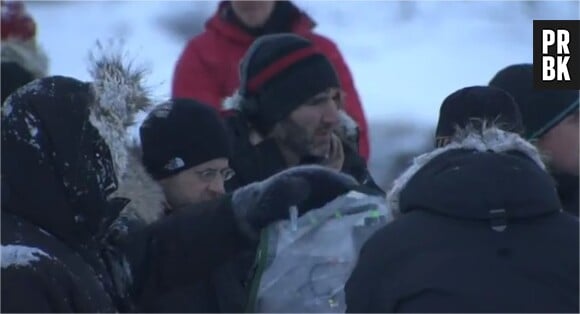 L'équipe de Game of Thrones souffre aussi du froid !