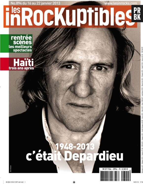 Gérard Depardieu a été tué par Les Inrocks, ce qui n'a pas plus à beaucoup de Français.