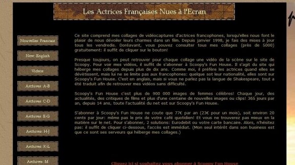 Brenus.net : l'encyclopédie des scènes de nu du ciné français