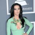 Katy Perry a misé sur un beau décolleté pour les Grammy Awards 2013