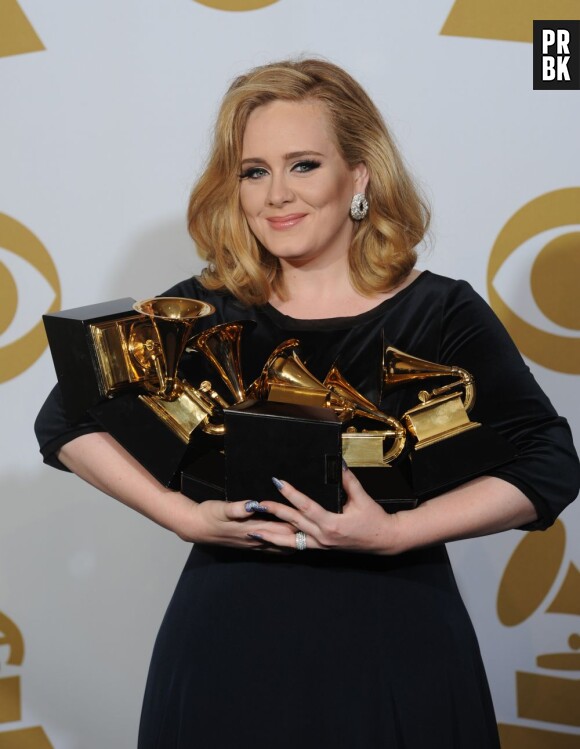 Adele n'a pas apprécié la réaction de Chris Brown aux Grammy Awards 2013