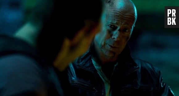 Bruce Willis rencontre son "fils"