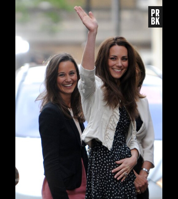 Kate Middleton et Pippa de nouveau indécollables.