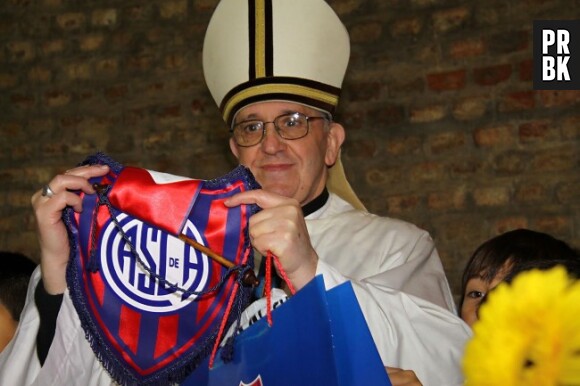 Le pape François est fan de foot