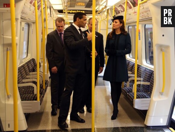 Kate Middleton adorait prendre le métro