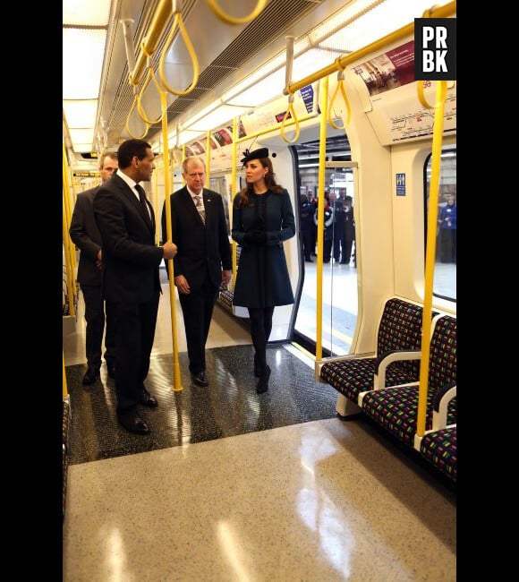 Un métro vide pour accueillir Kate Middleton