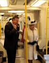 La Reine Elizabeth était également présente pour visiter le nouveau métro