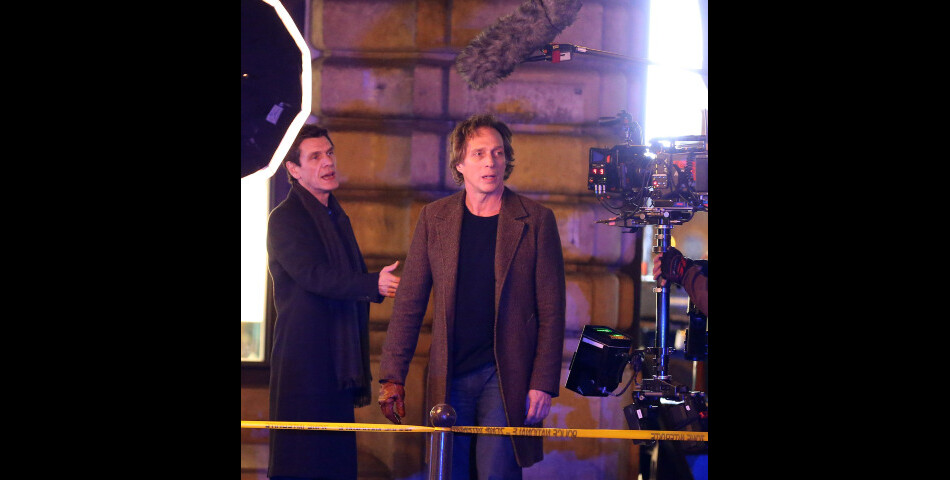 Marc Lavoine sur le tournage de Crossing Lines en novembre 2012