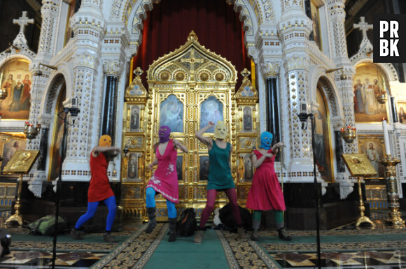 Les Pussy Riot avaient chanté une prière anti-Poutine dans une cathédrale moscovite