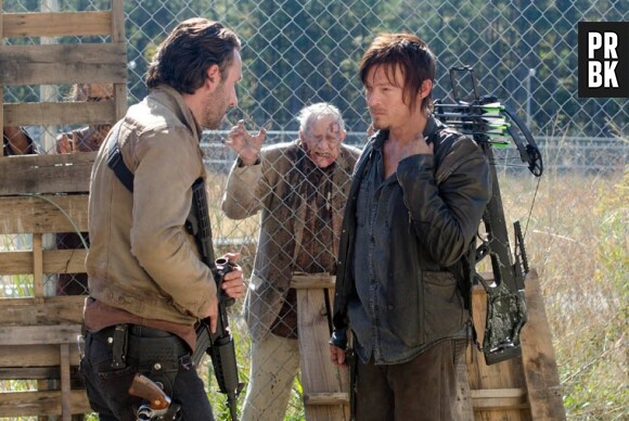 Rick et Daryl dans The Walking Dead