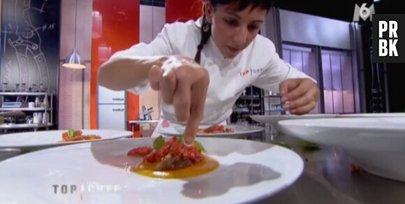 Naoëlle D'Hainaut est la seule femme encore en compétition dans Top Chef 2013.