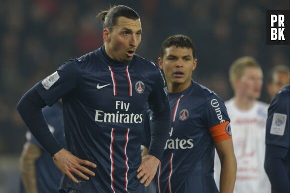 Zlatan Ibrahimovic et Thiago Silva ont raté leurs tirs au but face à Evian