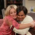 Raj et Penny en train de pleurer dans The Big Bang Theory