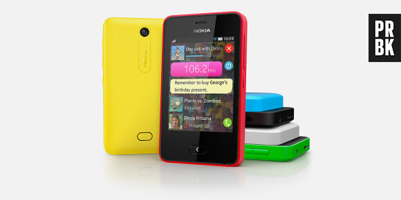 Nokia a aussi dévoilé l'Asha 501