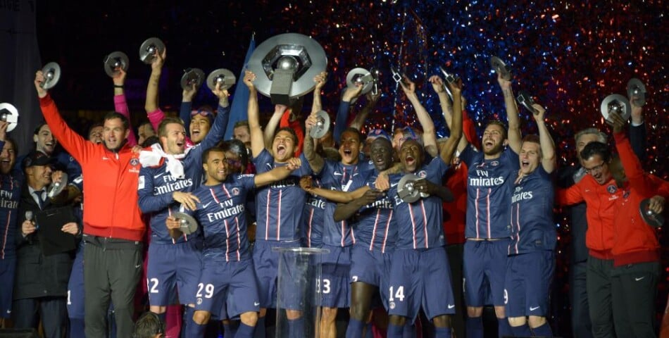 David Beckham et le PSG ont fêté le titre de Champion de France