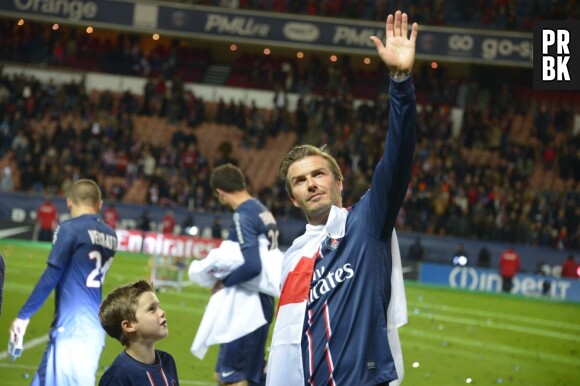 David Beckham a remercié les supporters du PSG