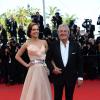 Alain Delon et Marine Lorphelin au Festival de Cannes 2013