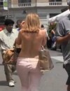 Moira Jonhston, une militante féministe a fait le test de sa balader une journée seins nus à New-York