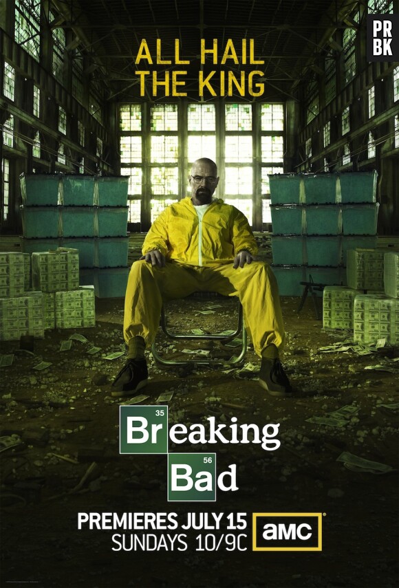 Breaking Bad fait partie des 100 meilleures séries