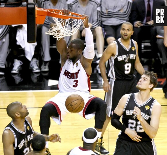 San Antonio Spurs face au Heat de Miami, jeudi 6 juin 2013 en Floride