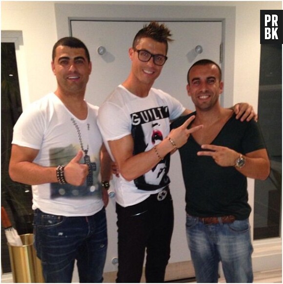 Cristiano Ronaldo avec de drôles de mèches blondes sur Instagram